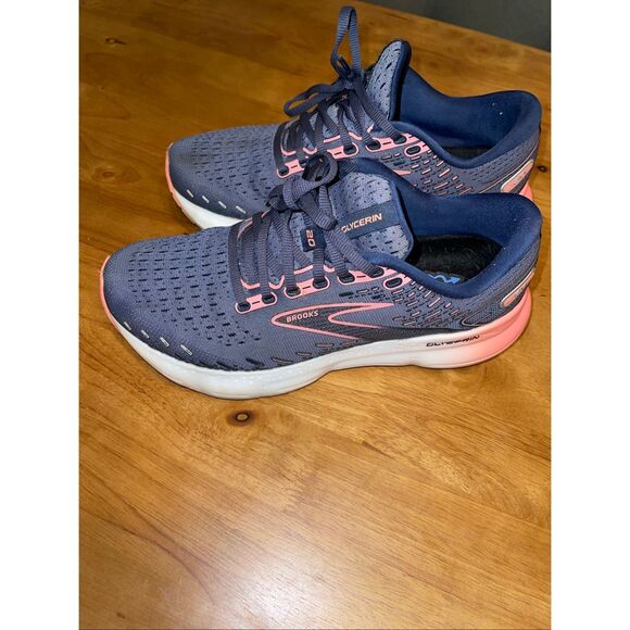 Brooks Glycerin 20 Running Shoes Womens Size 8.5 US Blissful Blue - Picture 8 of 9